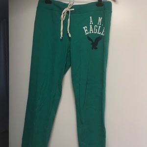 American Eagle Teal Sweatpants